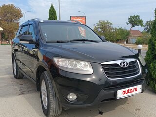 2011 Hyundai Santa Fe II Рестайлинг, чёрный, 1350000 рублей, вид 4