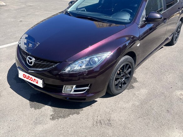 2008 Mazda 6 II (GH), пурпурный, 650000 рублей - вид 10
