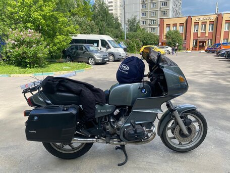 1991 BMW R 100 RS, серебристый, 697777 рублей, вид 3