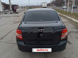 2012 Lada (ВАЗ) Granta I, чёрный, 515000 рублей, вид 3