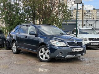2012 Skoda Octavia Scout II (A5) Рестайлинг, синий, 639000 рублей, вид 3