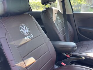 2017 Volkswagen Polo V Рестайлинг, коричневый, 1790000 рублей, вид 4