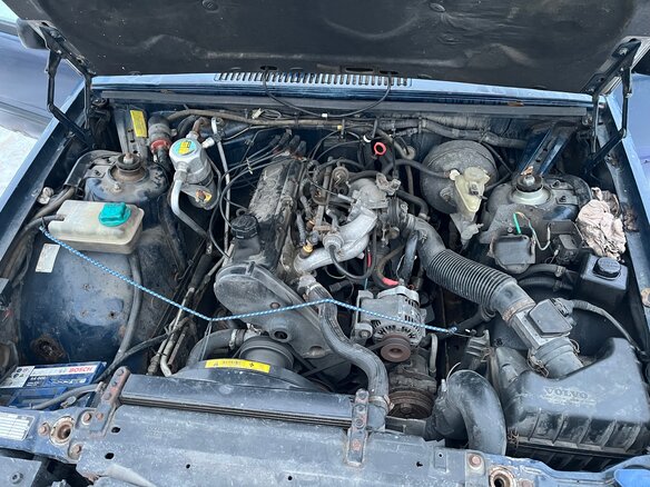 1993 Volvo 940, синий, 132000 рублей - вид 15