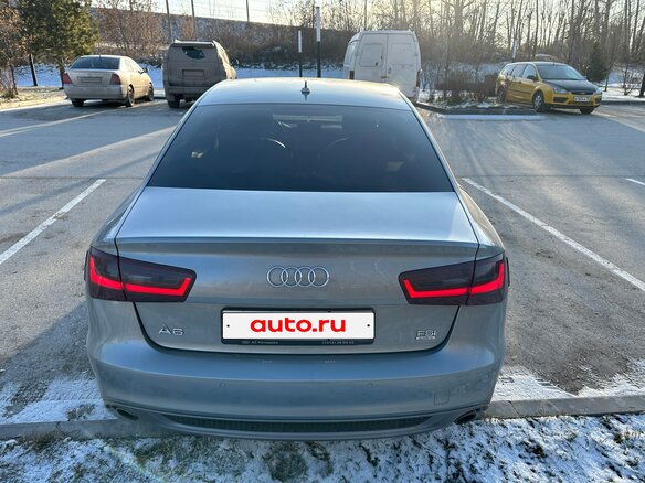 2013 Audi A6 IV (C7), серый, 1600000 рублей - вид 7