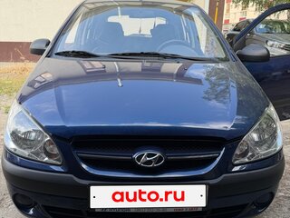 2007 Hyundai Getz I Рестайлинг, синий, 520000 рублей, вид 1