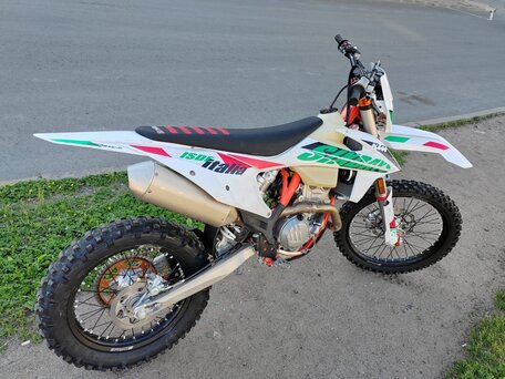 2021 KTM 250 EXC F, белый, 1090000 рублей, вид 2