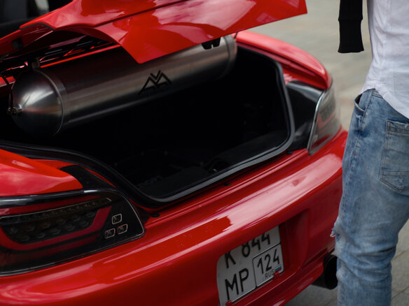 2001 Honda S2000 I (AP1), красный - вид 6