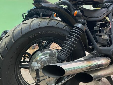 1991 Yamaha XV1100 Virago, чёрный, 270000 рублей, вид 3