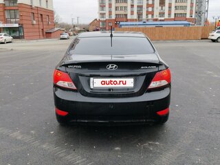 2014 Hyundai Solaris I, чёрный, 650000 рублей, вид 4