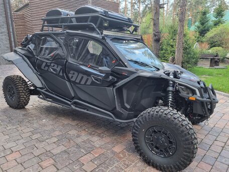 2022 BRP Can-Am Maverick Max X RS Turbo RR, чёрный, 5700000 рублей, вид 4
