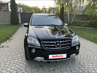 2008 Mercedes-Benz M-Класс AMG 63 AMG II (W164) Рестайлинг, чёрный, 1750000 рублей, вид 2