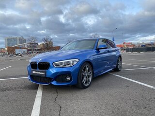 2015 BMW 1 серии 120i II (F20/F21) Рестайлинг, синий, 2150000 рублей, вид 2