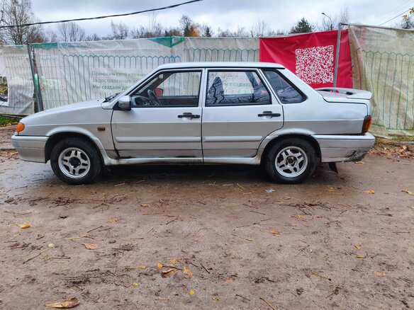 2009 Lada (ВАЗ) 2115, серебристый, 135000 рублей - вид 6