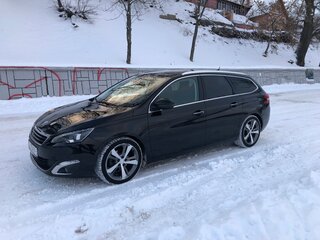 2014 Peugeot 308 II, чёрный, 1015000 рублей, вид 1