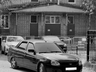 2013 Lada (ВАЗ) Priora I Рестайлинг, чёрный, 550000 рублей, вид 1