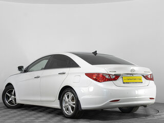 2012 Hyundai Sonata VI (YF), белый, 829000 рублей, вид 4