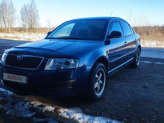 2006 Skoda Superb I, синий, 790000 рублей, вид 1