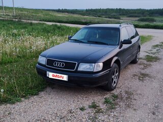 1993 Audi 100 IV (C4), синий, 260000 рублей, вид 2