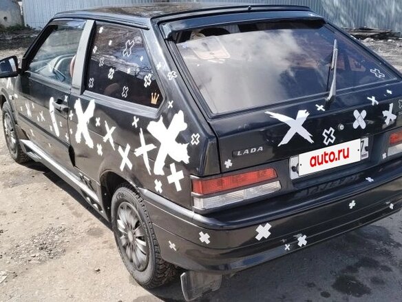 2009 Lada (ВАЗ) 2113, чёрный, 160000 рублей - вид 2