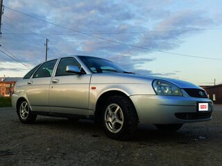 2008 Lada (ВАЗ) Priora I, серебристый, 350000 рублей, вид 4
