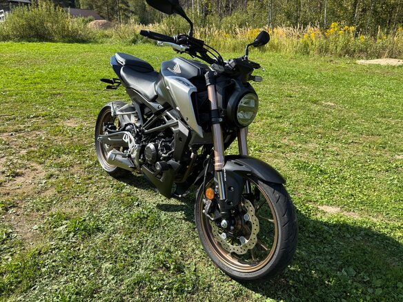 2021 Honda CB 125, чёрный, 550000 рублей