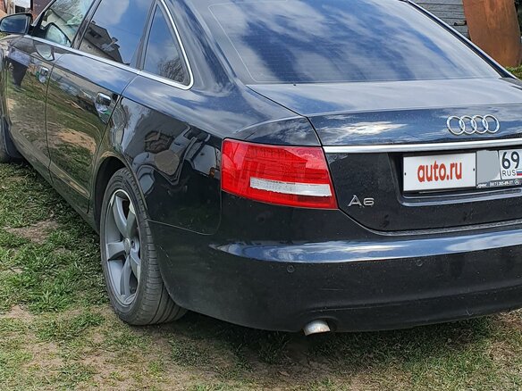 2008 Audi A6 III (C6), чёрный, 700000 рублей - вид 3