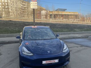 2018 Tesla Model 3 Long Range I, синий, 3000000 рублей, вид 2