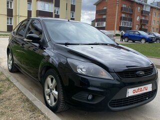 2009 Ford Focus II Рестайлинг, чёрный, 630000 рублей, вид 5