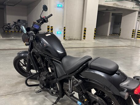 2021 Honda CMX 1100 Rebel, чёрный, 985000 рублей, вид 2