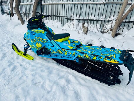 2017 BRP Ski-Doo Summit 850, голубой, 1200000 рублей, вид 1
