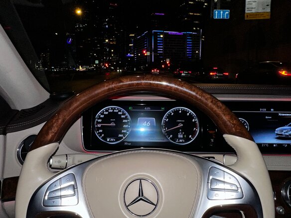 2016 Mercedes-Benz S-Класс 500 Long VI (W222, C217), чёрный, 4500000 рублей - вид 9