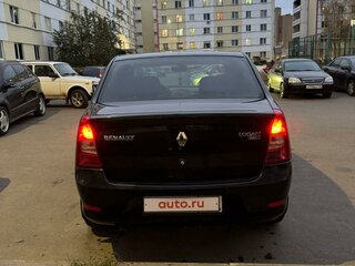 2011 Renault Logan I Рестайлинг, чёрный, 510000 рублей, вид 5