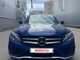 2016 Mercedes-Benz C-Класс 180 IV (W205), синий, 2750000 рублей, вид 1