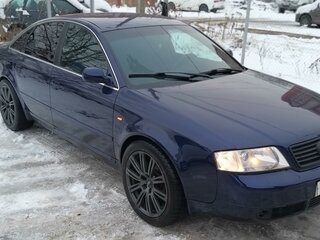 1998 Audi A6 II (C5), синий, 450000 рублей, вид 2