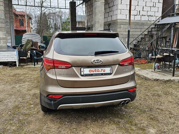 2013 Hyundai Santa Fe III, коричневый, 2050000 рублей - вид 1