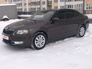 2013 Skoda Octavia III (A7), коричневый, 1250000 рублей, вид 3
