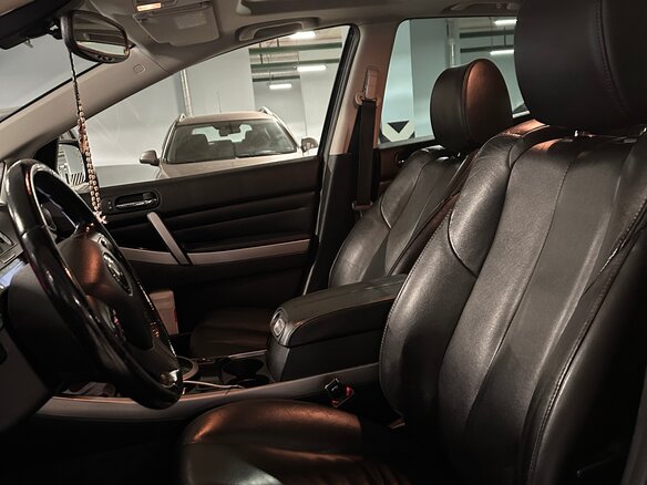 2011 Mazda CX-7 I Рестайлинг, синий, 1100000 рублей - вид 6