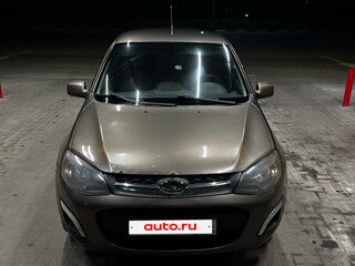 2014 Lada (ВАЗ) Kalina II, коричневый, 395000 рублей, вид 2