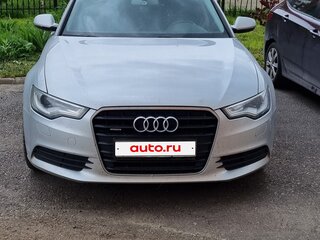 2014 Audi A6 IV (C7), серебристый, 1500000 рублей, вид 1