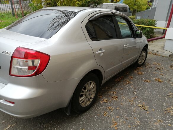 2008 Suzuki SX4 I (Classic), серый - вид 4