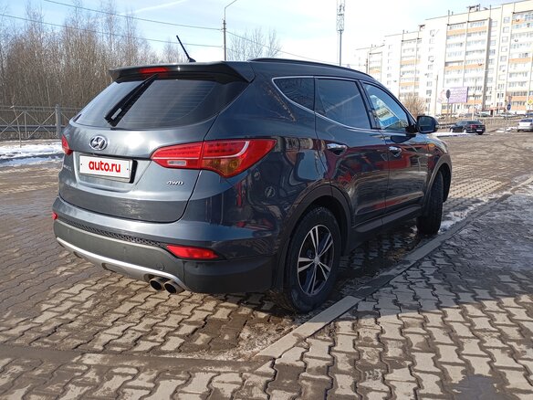 2015 Hyundai Santa Fe III, синий, 1550000 рублей - вид 5