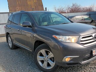 2011 Toyota Highlander II (XU40) Рестайлинг, серый, 2380000 рублей, вид 2