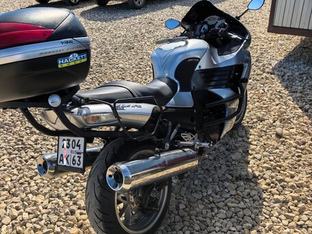 2007 Kawasaki ZZR 1400, серебристый, 800000 рублей, вид 3