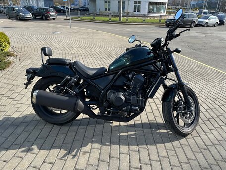 2023 Honda CMX 1100 Rebel, зелёный, 765000 рублей, вид 4