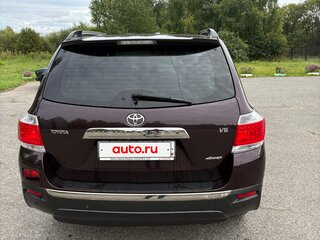 2012 Toyota Highlander II (XU40) Рестайлинг, пурпурный, 2350000 рублей, вид 3
