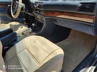 1990 BMW 7 серии 735i II (E32), чёрный, 2450000 рублей, вид 4