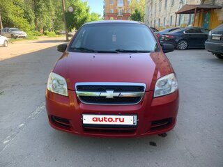 2008 Chevrolet Aveo I Рестайлинг, красный, 360000 рублей, вид 1