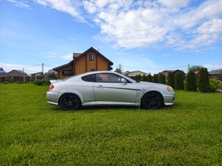 2004 Hyundai Coupe II (GK), серебристый, 369000 рублей, вид 2