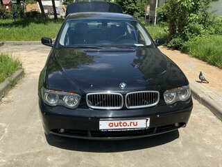 2005 BMW 7 серии 730d IV (E65/E66), чёрный, 943000 рублей, вид 5