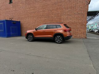 2021 Volkswagen Taos I, оранжевый, 2990000 рублей, вид 5